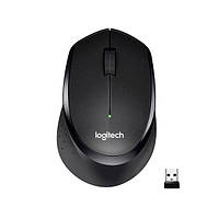 Мышка Logitech M330 Silent Plus Black беспроводная