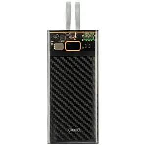 Універсальна мобільна батарея XO PR195 fast charge (PD20/QC22.5W) 10000mAh Коричневий