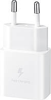 Сетевое зарядное устройство для телефона Samsung EP-T1510XWEGRU White (15W Power Adapter Type-C Cable )