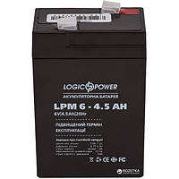 Аккумулятор для ИБП LogicPower 6V 4.5Ah (LP3860) AGM