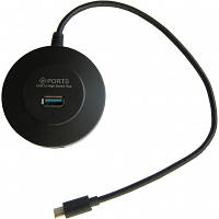 Концентратор Maiwo USB 3.1 Type-C - 4 port USB 3.0 Type-А, cable 30 cm KH304 n
