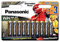 Батарейка Panasonic Everyday Power LR6REE/10B3FPR щелочные AA блистер 10 шт