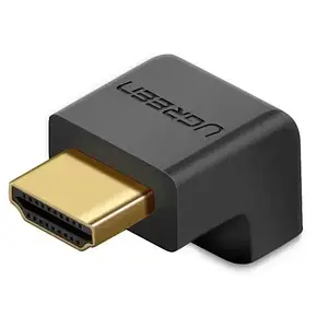 Адаптер UGREEN HD112 HDMI Male to Female Angled Adapter-Down Black (20109)