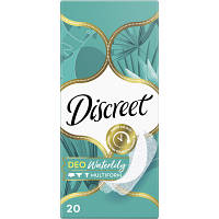 Ежедневные прокладки Discreet Deo Water Lily 20 шт. 4015400107835/8700216152846 n