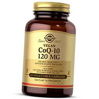 Вегетарианский Коэнзим Q-10 Vegetarian CoQ-10 120 Solgar 60вегкапс (70313023)