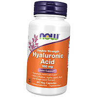 Гиалуроновая кислота Hyaluronic Acid 100 Now Foods 60вегкапс (68128001)