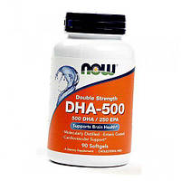 Омега 3 Докозагексаеновая Кислота DHA-500 Now Foods 90гелкапс (67128003)