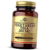 Омега 3 для вегетарианцев ДГК Omega-3 Vegetarian DHA Solgar 50вег.гелкапс (67313009)