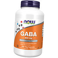 Гамма-аминомасляная кислота Gaba 500 Now Foods 200вегкапс (72128047)