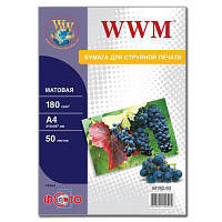 Фотобумага WWM A4 M180.50 n