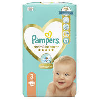 Подгузники Pampers Premium Care Midi Размер 3 6-10 кг, 60 шт 4015400274780 n