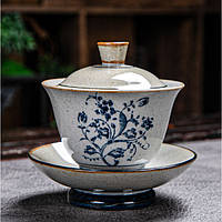 Гайвань роза ёмкость 150 мл. посуда для чайной церемонии используется в китайской чайной традиции