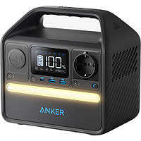 Зарядная станция Anker 521 PowerHouse Black 256Wh 200W (A1720)