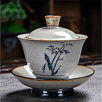 Гайвань Бамбук ёмкость 150 мл. посуда для чайной церемонии используется в китайской чайной традиции