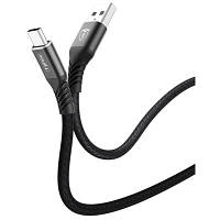 Дата кабель USB 2.0 AM to Type-C 1.0m Jagger T-C814 Black T-Phox T-C814 black n