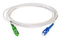 Патч-корд Optolink FTTH SC-APC-SC-UPC White 3мм, 20м (G.657A), LSZH