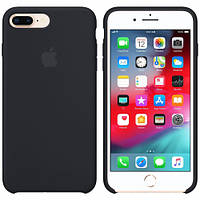 Чехол Silicone case для IPhone 8 Plus black