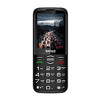 Кнопочный телефон Sigma mobile Comfort 50 Grace Black
