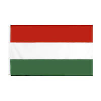 Венгерский флаг полиэстер, Флаг Венгрии 150х90 см, Hungarian flag