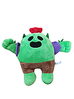 Мягкая игрушка Спайк из Бравл Старс, герой Spike из игры Brawl Stars, 21см (115993)