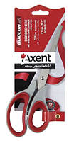 Ножиці 21 см., "Duoton Soft" з гумовими вставками, асорті. AXENT