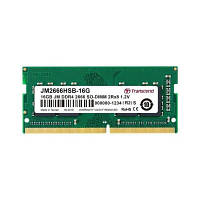 Модуль памяти для ноутбука SoDIMM DDR4 16GB 2666 MHz Transcend JM2666HSE-16G n