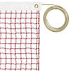 Сітка для бадмінтону LONGFA C-188 6,1x0,76м червоний-білий, фото 2