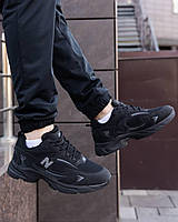 Мужские кроссовки New Balance 725 Black черные кроссовки нью беленс обувь нью баланс стильные кроссы сетка