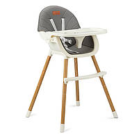 Стільчик для годування MoMi FLOVI Dark Grey AS