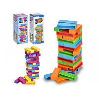 Игра Башня-дженга, блоки, 45 штук, 2 вида, в коробке 5,5-15,5-5,5см KM0149E-4-5