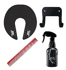 Подарунковий набір JRL: розпилювач JRL-A16, комірець JRL-A14, гребінець JRL-304RED, підставка JRL-FFDA1 (JRL-Combo)