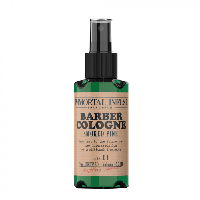 Лосьйон після гоління Immortal Infuse Barber Cologne Smoked Pine, 50 мл (INF-49)
