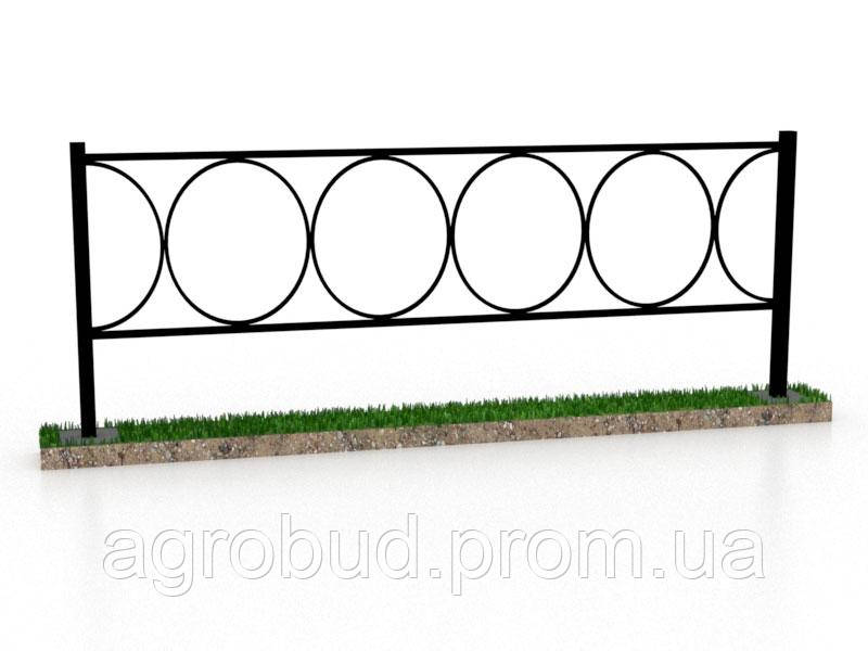 Забор для клумбы металлический Agrobud 2000х500 (КОД 00720) (ID ...