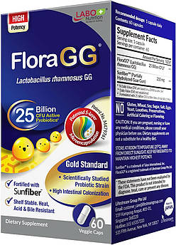 Підтримка здоров'я кишківника та імунітету преміумкласу LABO Nutrition FloraGG 60 капсул