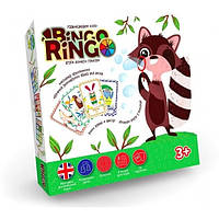 Настольная игра обучающая лото BINGO RINGO учим английский играя