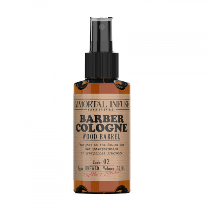 Лосьйон після гоління Immortal Infuse Barber Cologne Wood Barrel, 50 мл (INF-50)