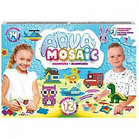 Набор для творчества Danko toys аквамозаика Малая Aqua mosaic 12 цветов
