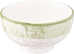 Салатник Ardesto Siena 11,5 см, біло-зелена