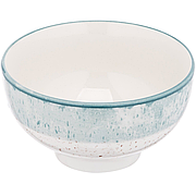 Салатник Ardesto Siena 11,5 см, біло-блакитна