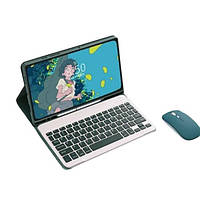 Чехол-клавиатура Infinity Cover для Samsung Galaxy Tab A8 10, 5 2021 SM-X200 X205 Dark Green + мышка