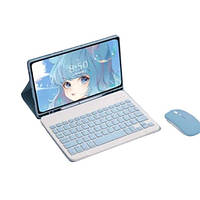 Чехол-клавиатура Infinity Cover для Samsung Galaxy Tab A8 10, 5 2021 SM-X200 X205 Blue + мышка