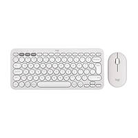 Комплект клавіатура та миша Logitech Pebble 2 Combo White (Eng)