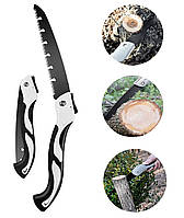 Пила садовая складная 280 мм ножовка ручная по дереву туристическая складная пила с запасным AmmuNation