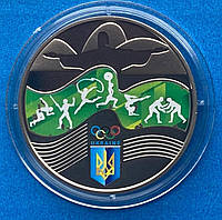 Монета Украины 2 грн. 2016 г. Игры ХХХІ Олимпиады