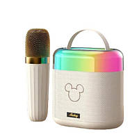 Акустика портативная Infinity Disney Mickey Mouse MK08 K Bluetooth Cream + 1 караоке-микрофон