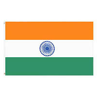 Индийский флаг полиэстер, Флаг Индии 150х90 см, Indian flag