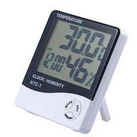 Термогигрометр Infinity Temperature and Humidity/Clock White
