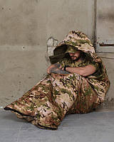 Летний спальный мешок одеяло с капюшонм мультикам Спальный мешок походной армейский