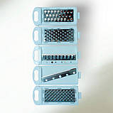 Тертка з Ємністю + насадки UR-3368, фото 4