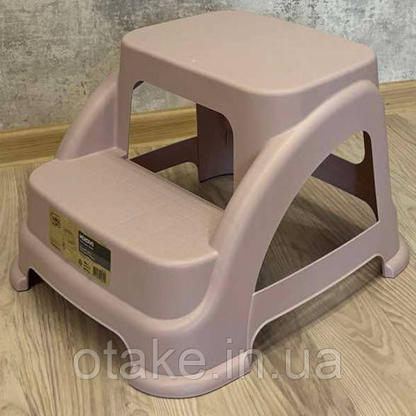 Стільчик-сходинка, драбинка 08 1398 пудра